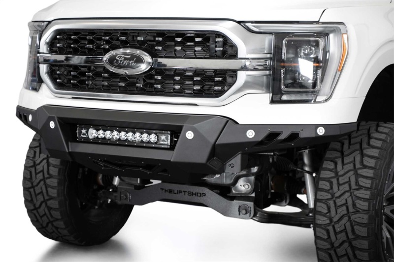 Ford F150 Bumper - Front - Addictive Desert Designs - Black Label - Hammer Black - `21-`27